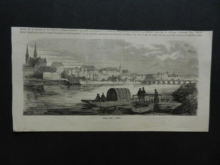 Gravures: Basel Xylographie – D'occasion à Risch par Rischli15