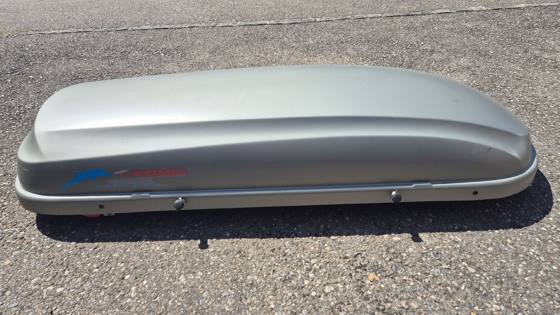 Dachboxen: Dachbox KAMEI Delphin grau gebraucht – Gebraucht aus Kaiseraugst von markus40857