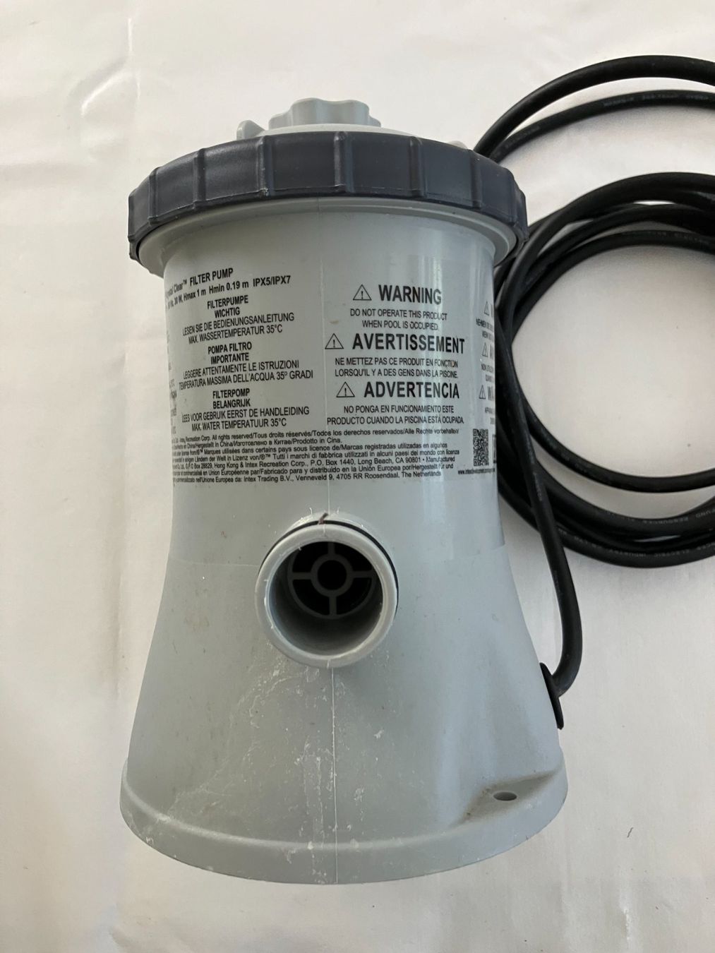 Intex Schwimmbad-Zubehör: Swimming-Pool Pumpe mit neuem Filter – Neu (gemäss Beschreibung) aus Aadorf von heiluz15 2