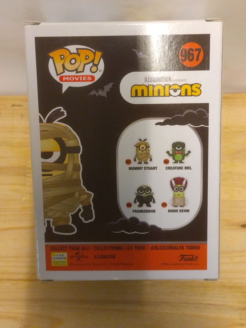 Funko Statuette: Funko Pop Minions - Mummy Stuart 967 new – Nuovo (secondo la descrizione) da Farvagny-le-Grand venduto da LaCaverne 2