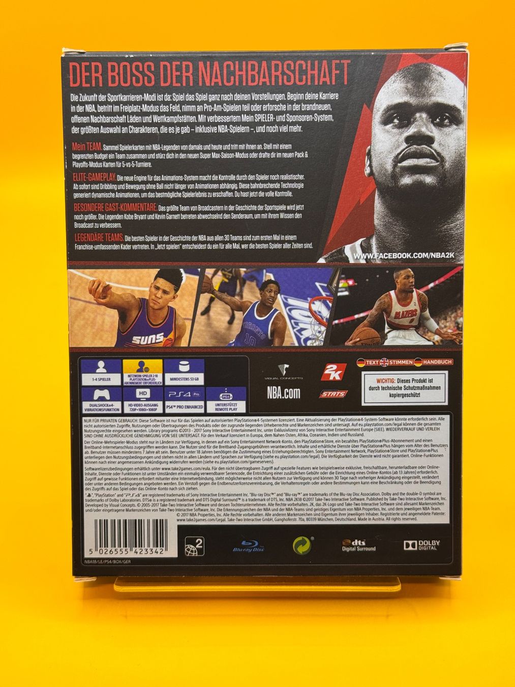 Sony Giochi: NBA 2K18 - Legend Edition - PS4 – Usato da Oberwil b. Zug venduto da silver2024 1