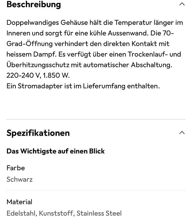 Wasserkocher: Zwilling Wasserkocher – Gebraucht aus Wiesendangen von turgay1408 2