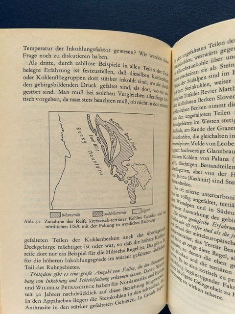Bücher: W.E. Petrascheck, KOHLE, Erstausgabe 1956 – Gebraucht aus Bern von oregonzwei 7