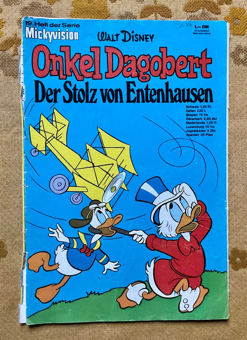 Comics: Mickyvision Heft Nr 19 von 1981 – Gebraucht aus Endingen von nathan05