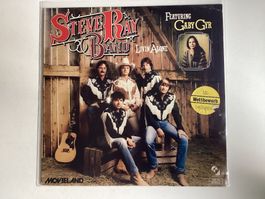 Steve Ray Band LP - Living Alone (Düde Dürst Grafik)