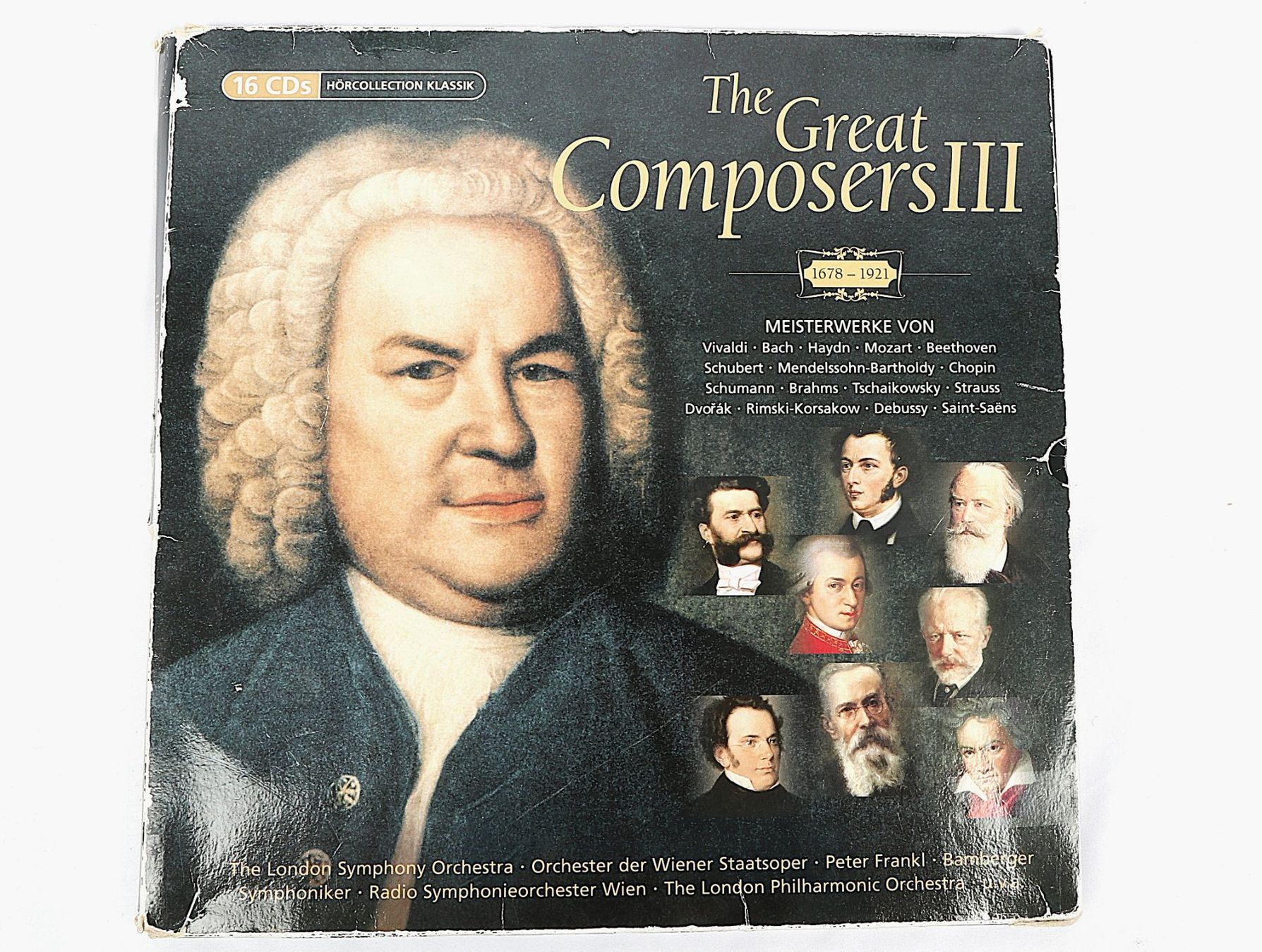 CDs: CD CLASSIC The Great Composer 3 16 CD – Gebraucht aus Steinen von Restwert_Steinen