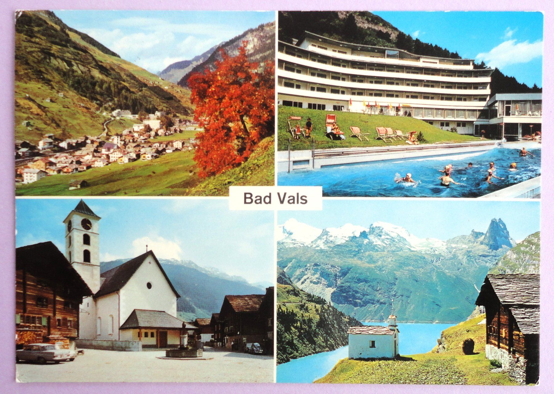 Ansichtskarten: Bad Vals (GR) – Gebraucht aus Fétigny von Billy2miny