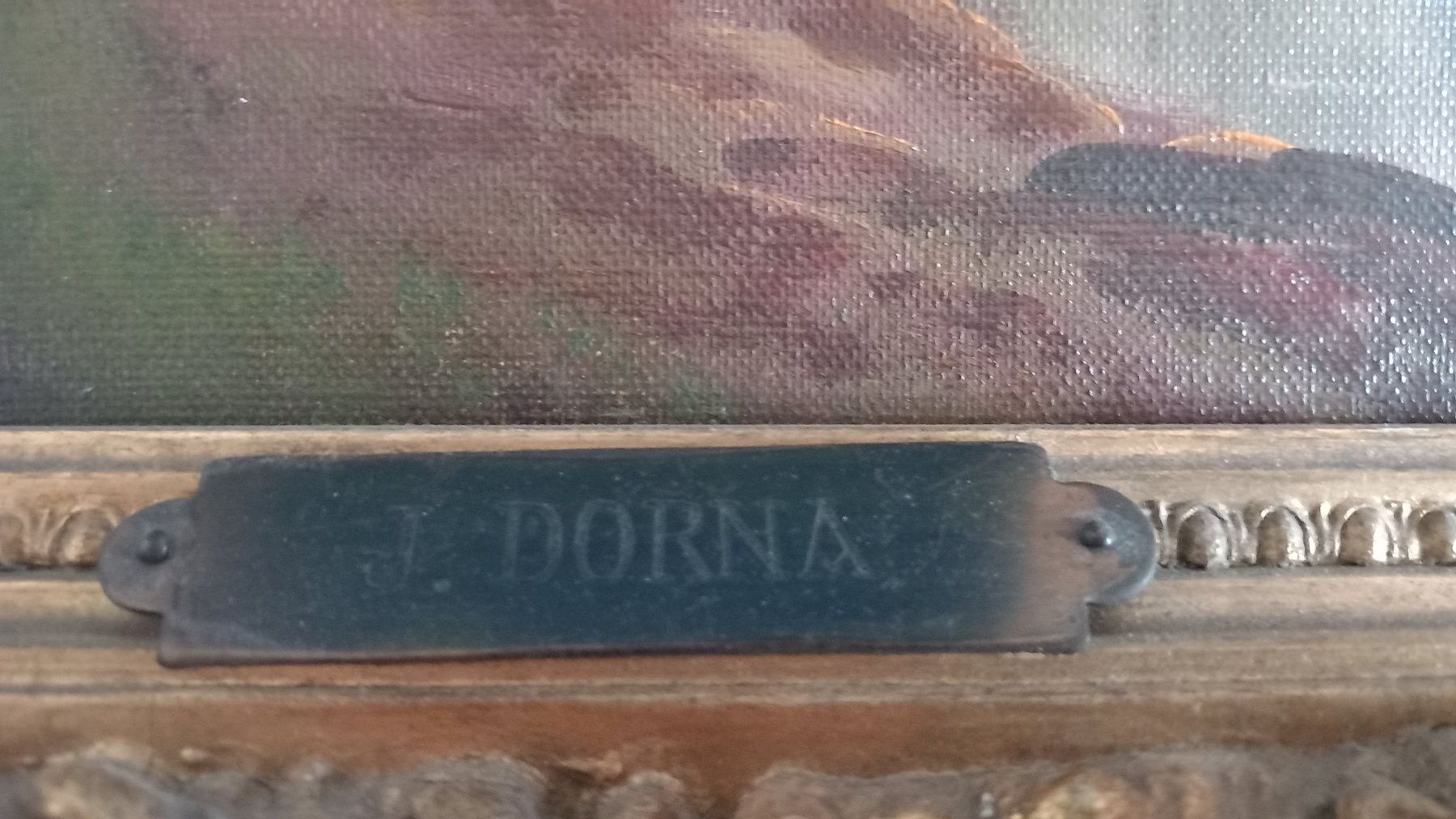 Posters & Illustrations: Ölbild J.Dorna  55×85 cm – D'occasion à Langnau am Albis par Charlytheant 1