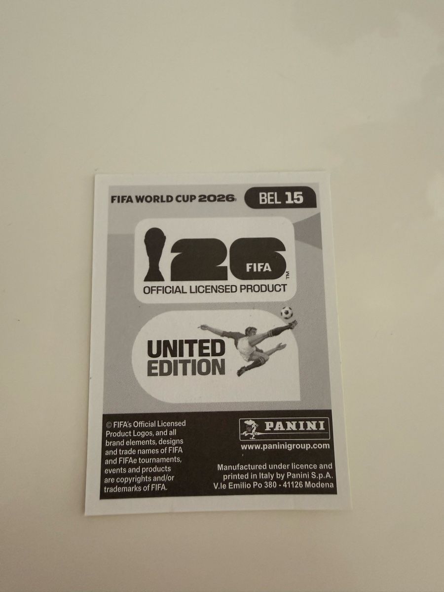 Panini Carte collezionabili: FIFA World Cup 2026 Kevin De Bruyne BEL 15 – Nuovo e nell'imballaggio originale da Dübendorf venduto da Nemo_0 1