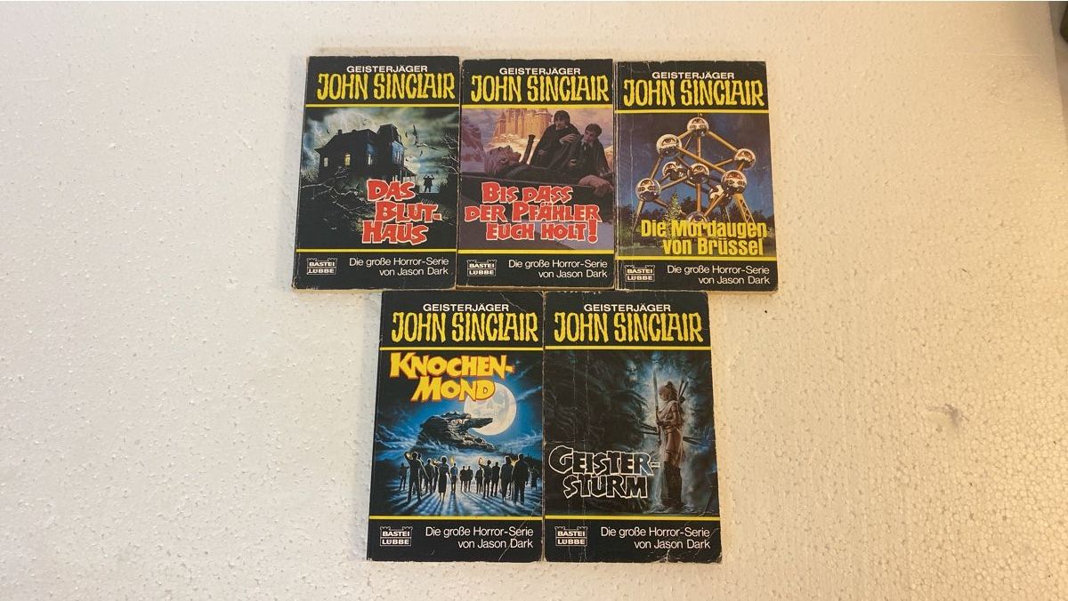 Libri: John Sinclair: Knochenmond & Geistersturm - 5. Romane – Usato da sursee venduto da trilli-tralli 1