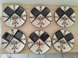Handgemachtes Tellerset