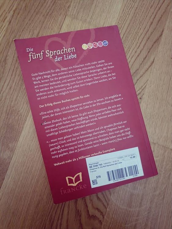 Die fünf Sprachen der Liebe Gary Chapman Kaufen auf Ricardo
