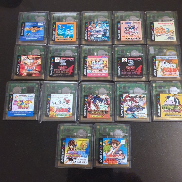 17 x GAME BOY COLOR SPIELE (JAP) (Gebraucht) in Spiegel b. Bern für CHF ...