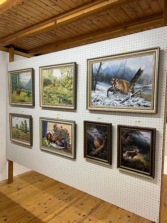 Gemälde: Jagdgemählde – Gebraucht aus Wallbach von rut_sb28 1