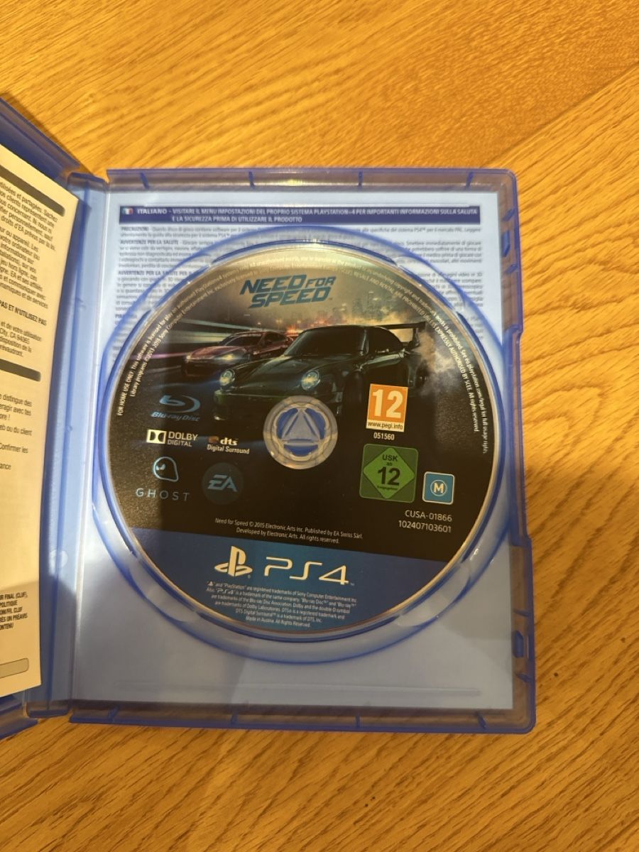 Sonndie Ultimative Geschwindigkeitsjagd Need For Speed Fur Die Ps4