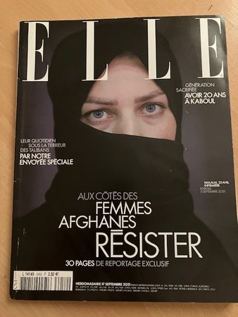 Magazine ELLE France Femmes afghanes