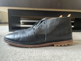 Neue Hard Graft Männer Desert Boots. schwarz