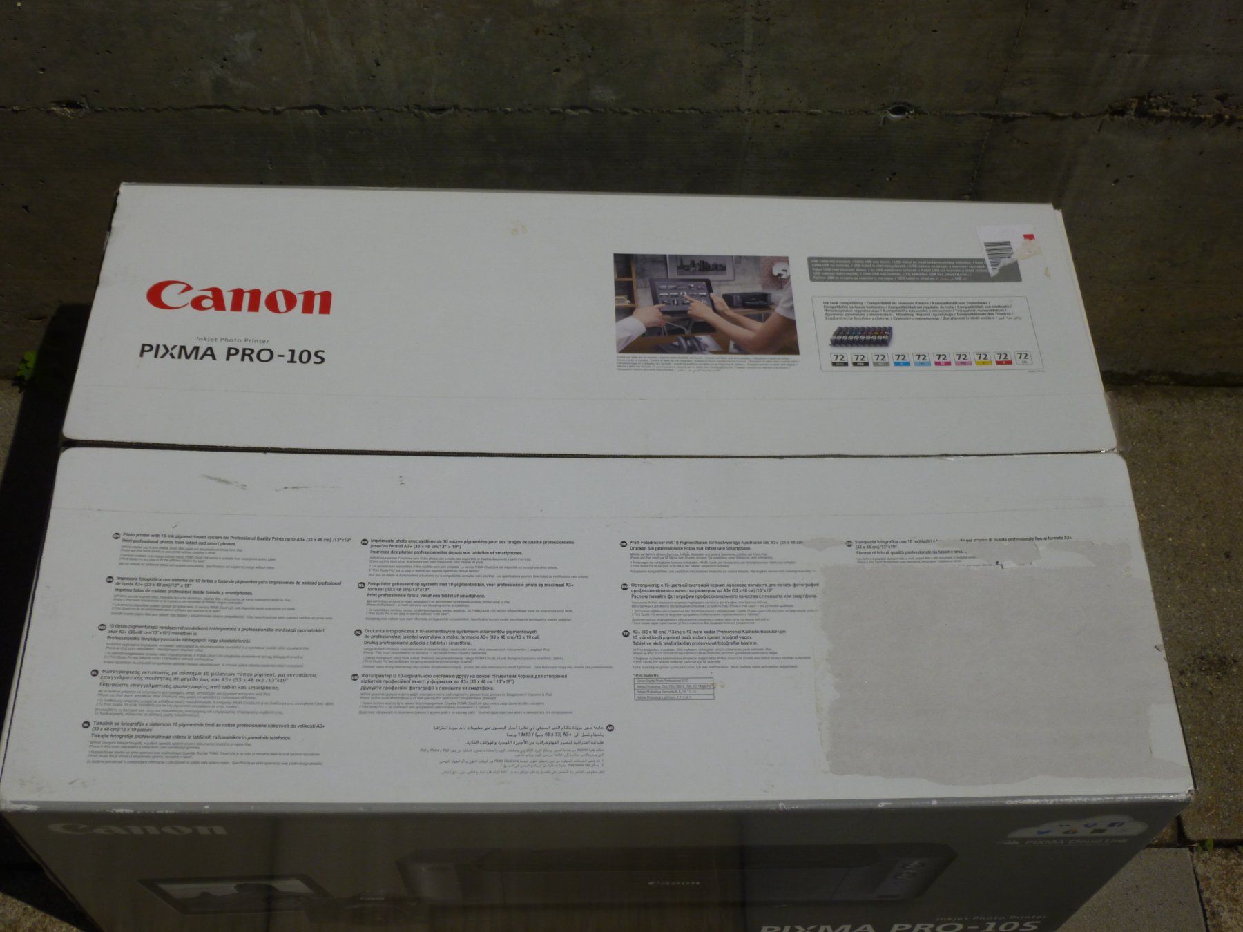 Canon Drucker: Fotodrucker Canon PIXMA Pro 10S – Neu und originalverpackt aus Aeugst am Albis von Poppy 1