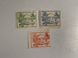 Kurort Stoos, Lot. Carl Müller, grün, blau, rot