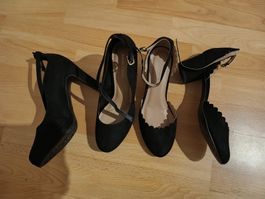 Zwei schöne Schuhe grösse 36 schwarz