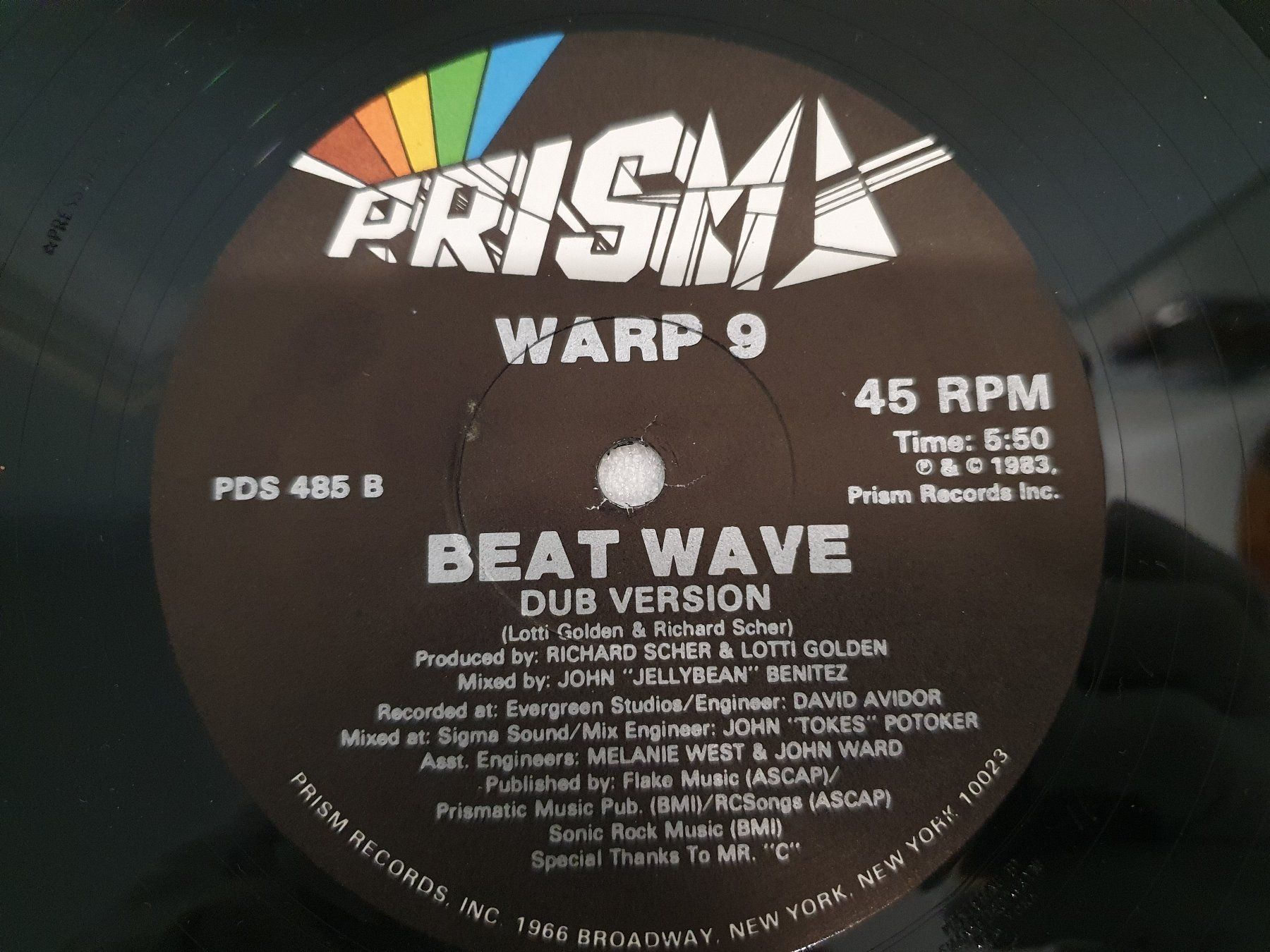 Schallplatten: Warp 9 – Beat Wave – Gebraucht aus Uster von Vinyl-Leidenschaft 5