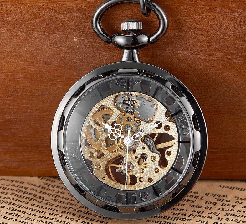 Uhren: Steampunk Taschenuhr - Montre de Poche Steampunk – Neu und originalverpackt aus Lausanne von WATCH-WORLD 3