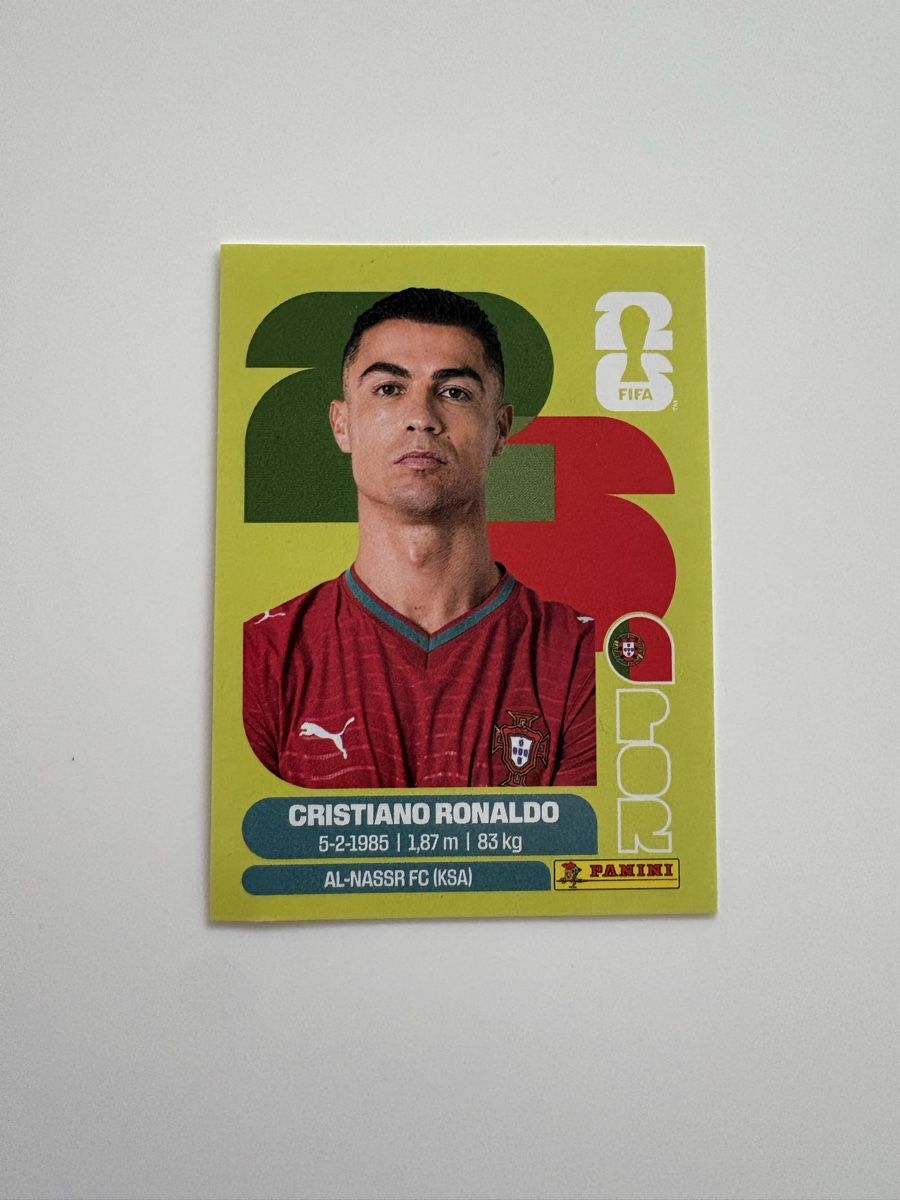 Panini Carte collezionabili: Panini WM 2026 Cristiano Ronaldo – Nuovo (secondo la descrizione) da Aarberg venduto da Pippistrelli