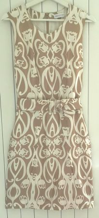 Etui - Kleid aus Seide von ST. EMILE, Gr. 36, fairer Versand
