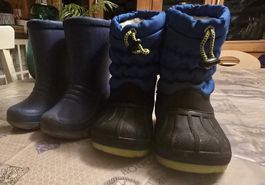 CMP Winterstiefel Gr. 25 & gefüttere Gummistiefel Gr. 23