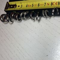 Set of 6 Silver Colored Hoop Earring Pairs Assorted