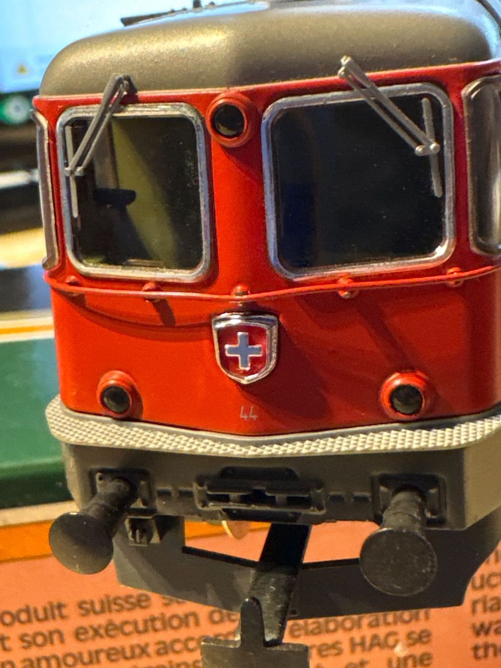 Hag Trains électriques: Hag 270   Re4/4III SOB – Neuf avec emballage d'origine à Corcelles Payerne par Pierre66 2
