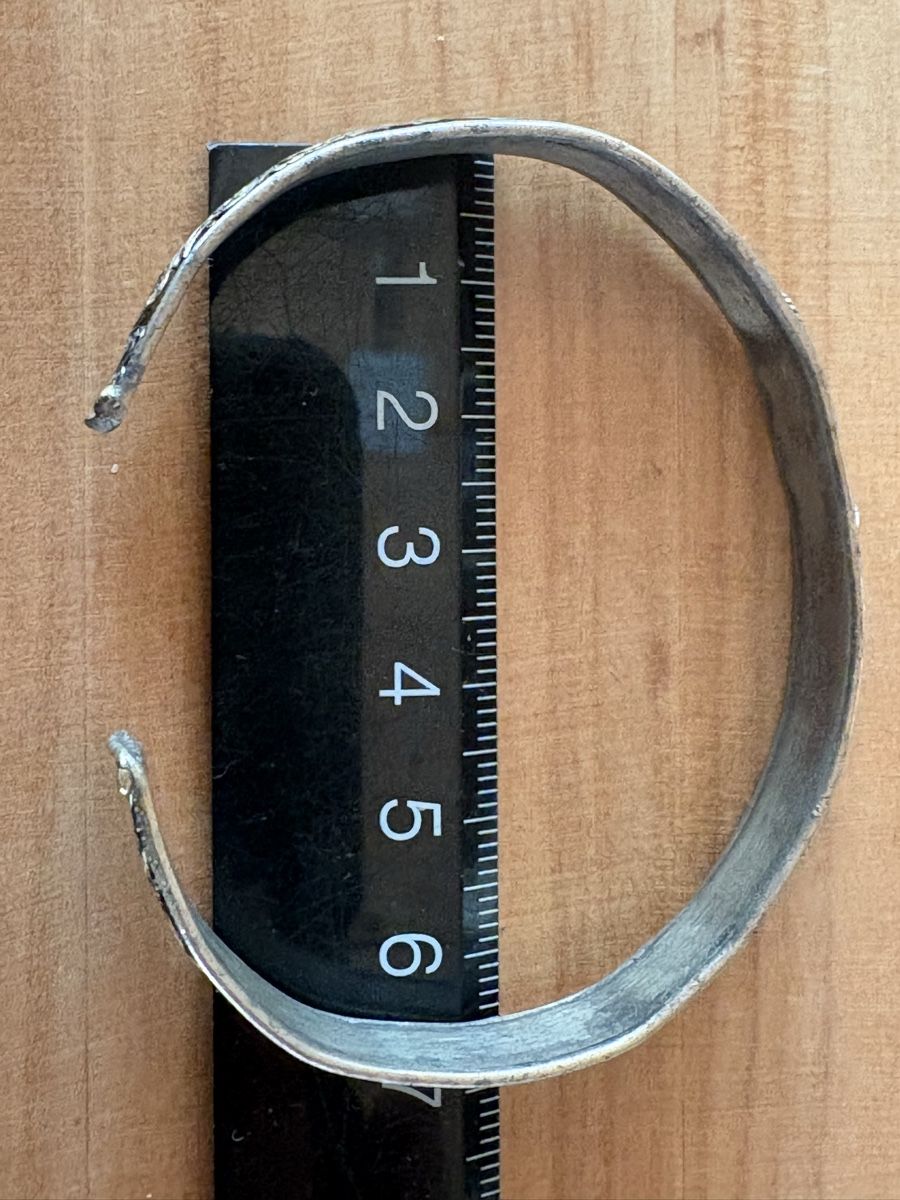 Bracciali & Braccialetti: Armreif aus Tibetsilber – Usato da Rümlang venduto da BoutiqueMonique16 2
