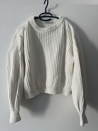 Pull blanc taille M