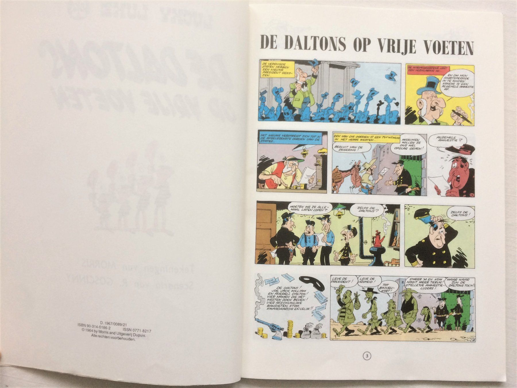 Comics: 3x LUCKY LUKE - Hefte - Flämisch – Gebraucht aus Schaffhausen von durruti 1