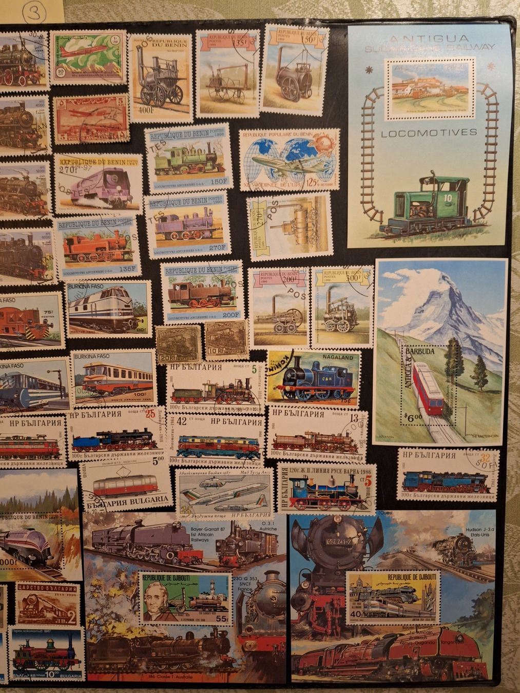 Alle Briefmarken: Grosse Eisenbahn-Sammlung (3) – Gebraucht aus Genolier von Antoine30 4