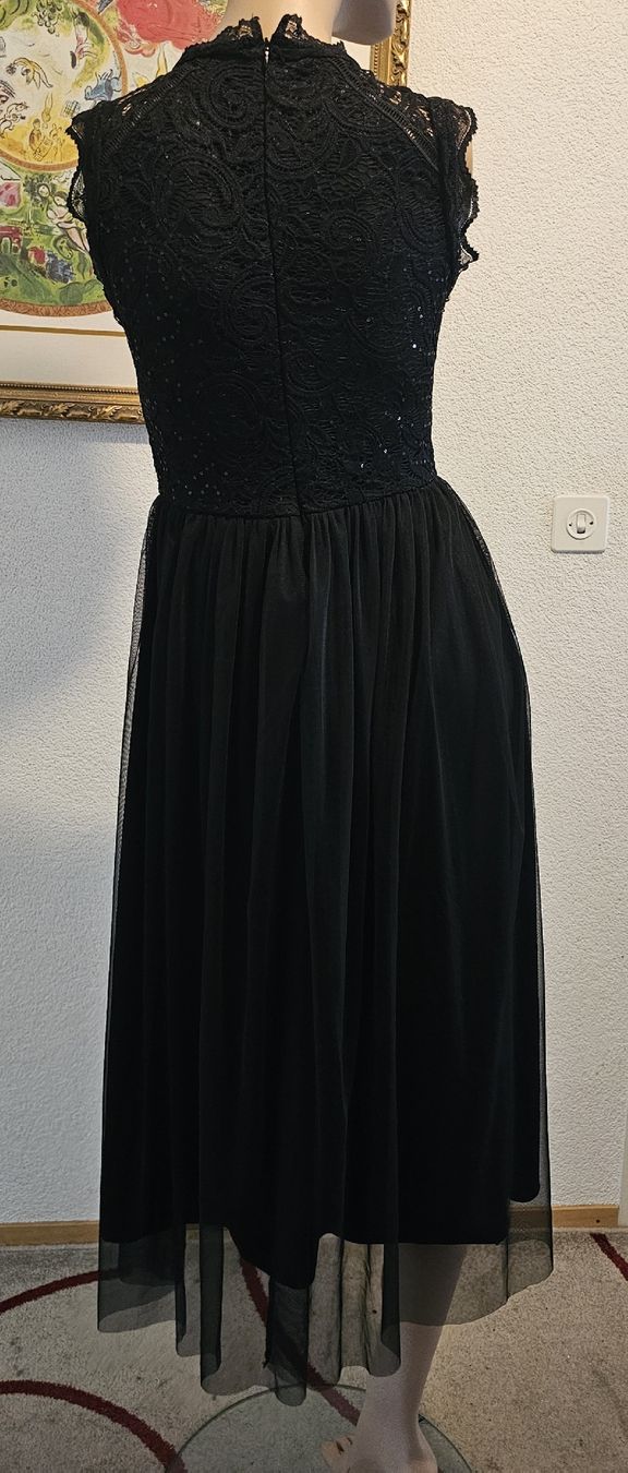 Only Kleider: Robe de cocktail noire Only S – Neu (gemäss Beschreibung) aus La Sarraz von lupintoro 2