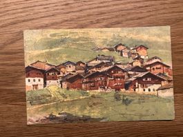 Alte Ansichtskarte von Risslikon, vintage, Rarität!