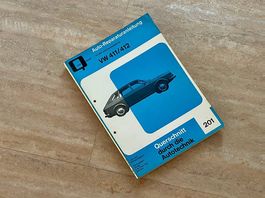 VW Typ 4 Reparaturanleitung Maß- und Einstelltabelle Nr. 201