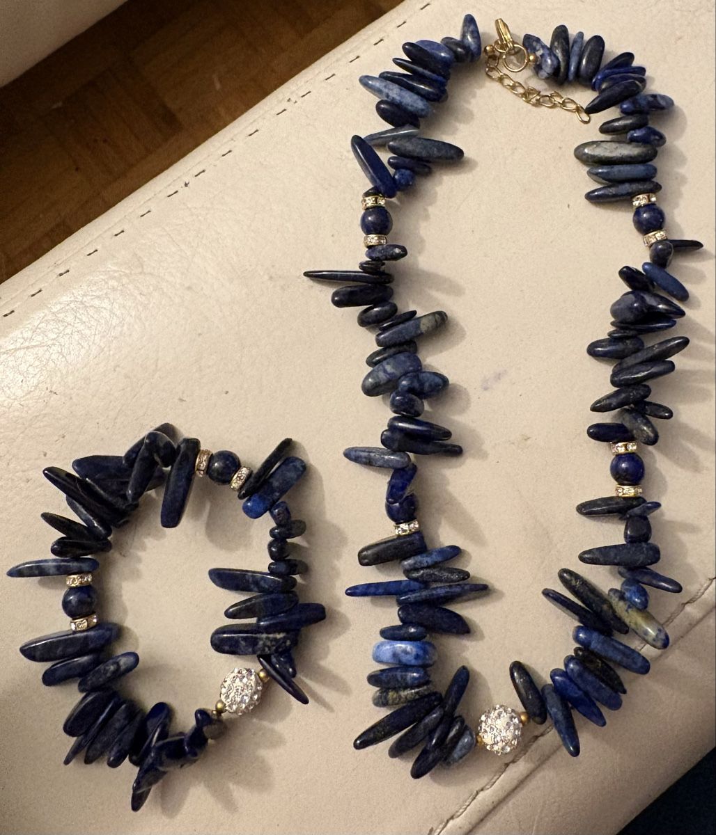 Altri gioielli: Lapislazuli Set, Kette und Armband – Usato da Zürich venduto da Nevada1