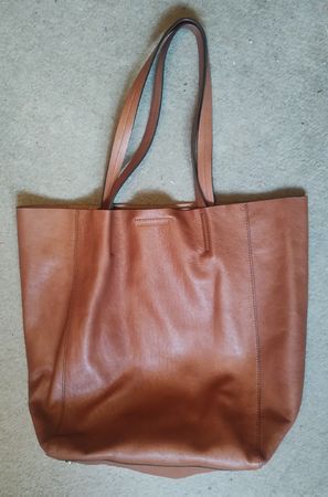 Grosse Leder Tasche Banana Republik Top