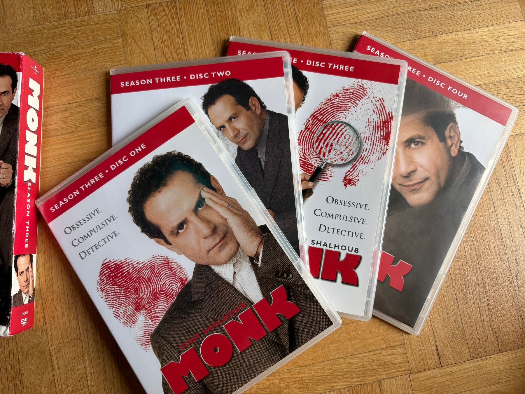Alle DVDs: Monk - Season Three - DVD – Gebraucht aus Zürich von Malcom 1