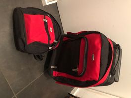 Koffer Trolley mit Rucksack für Kinder