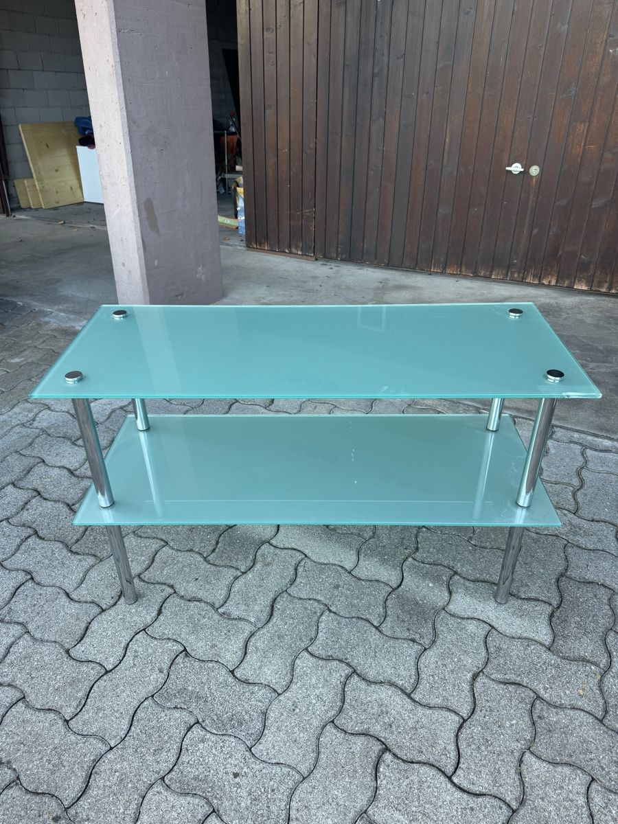 Tische: Moderner Glas Tisch, guter Zustand – Gebraucht aus Hergiswil NW von wert721