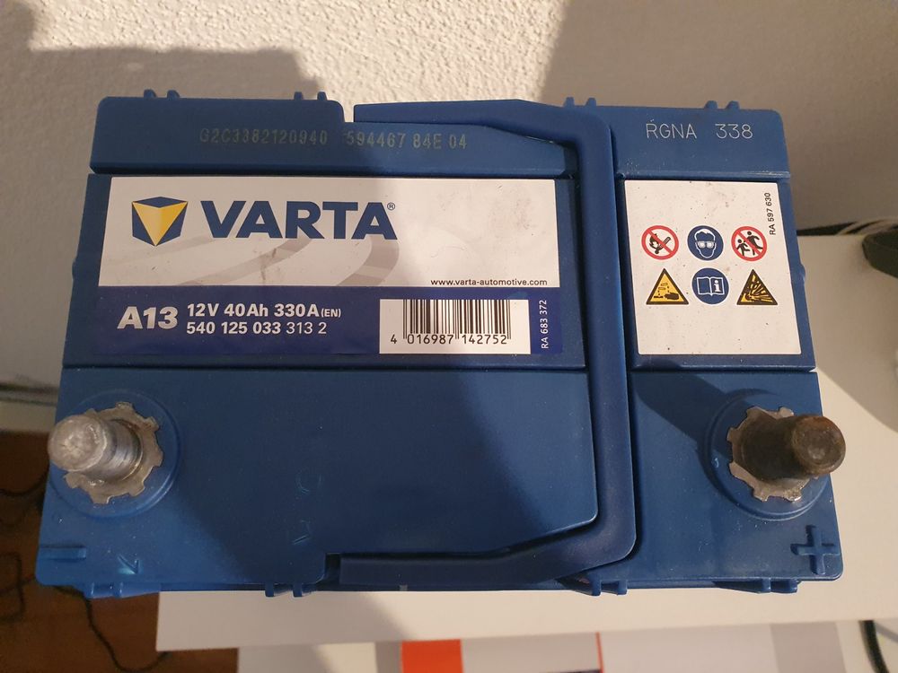 Autobatterie VARTA A13 12V 40Ah 330A