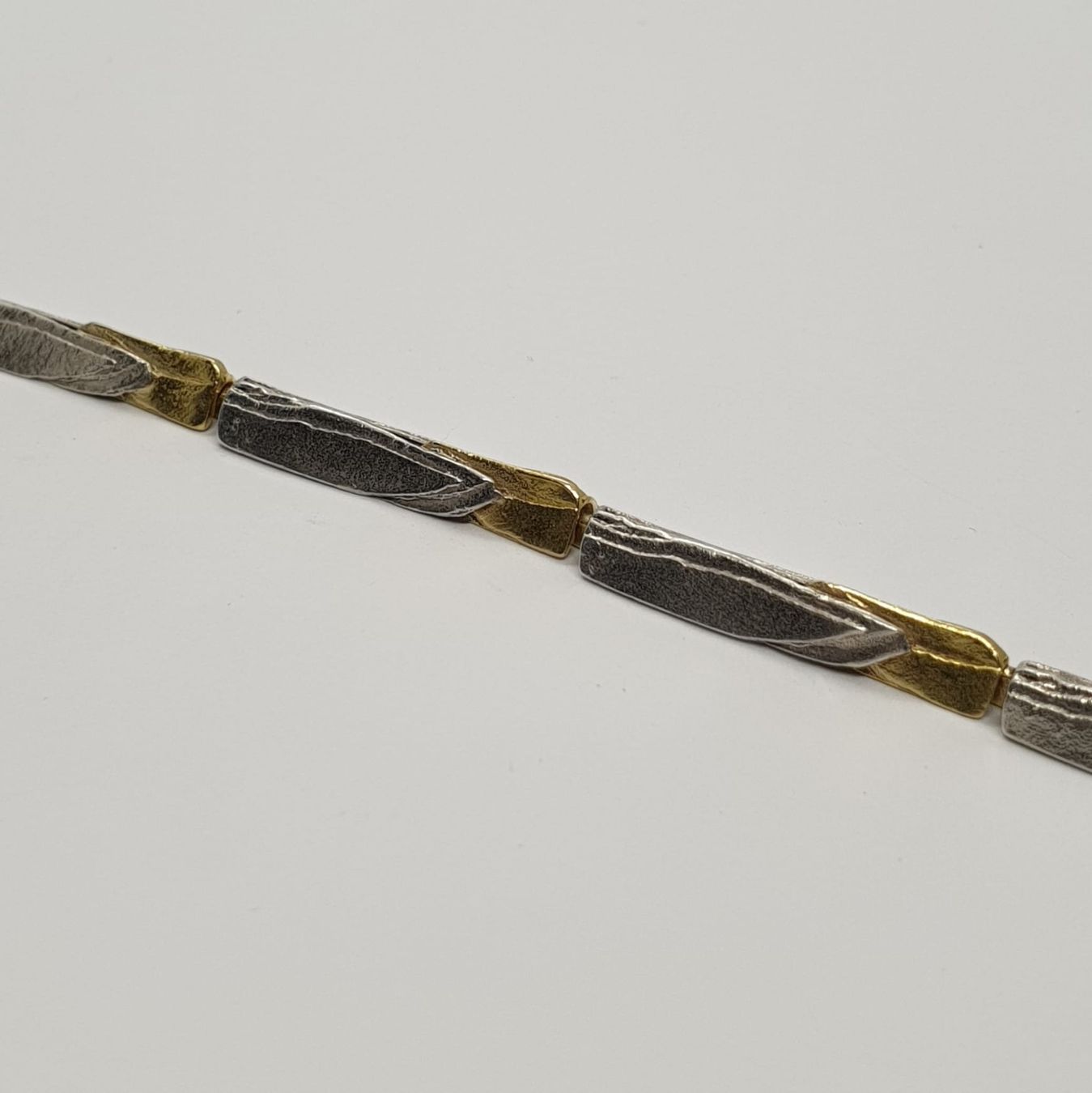 Catenine: Echt 18K Gold & Silber Collier – Usato da Luzern venduto da Luzern-Goldhaus 2