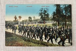 Alte Ansichtskarte Schweiz Infanterie Armee Suisse marschier
