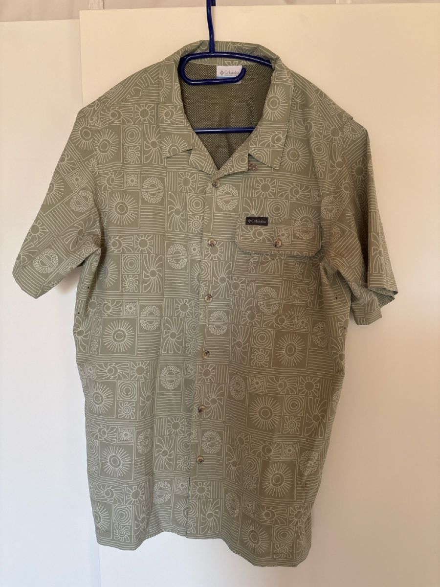 Columbia Camicie: Chemise Columbia verte – Nuovo (secondo la descrizione) da Estavayer-le-Lac venduto da Shampou46