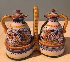 Set da tavola Olio e Aceto DERUTA (Mai usato)