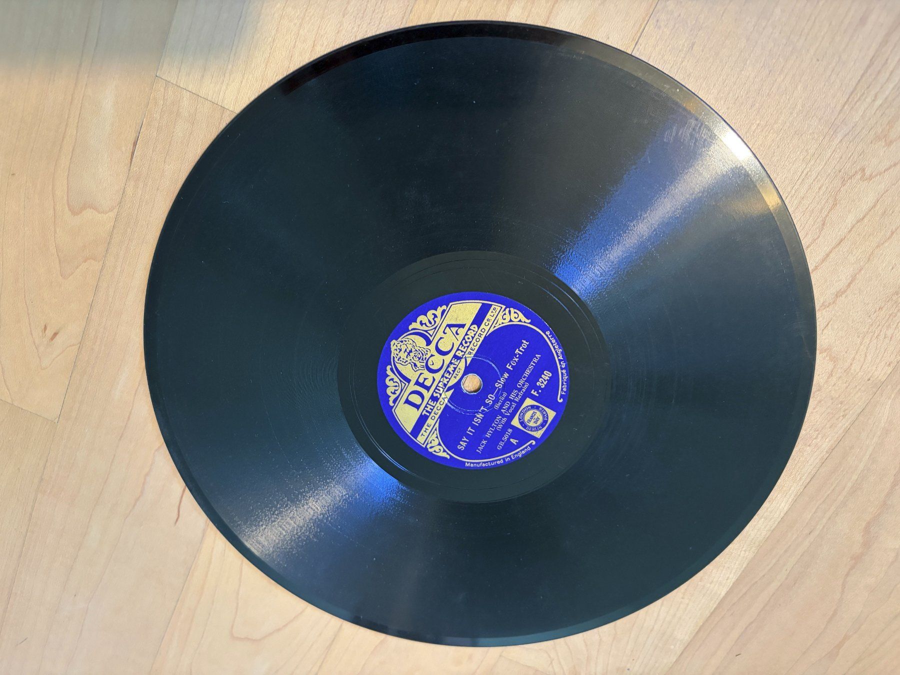 Dischi in vinile: Schellackplatten 4 Stck – Usato da Langnau am Albis venduto da Danig0 7