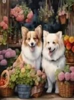 Diamond Painting Hundefreunde-54-30x40-125